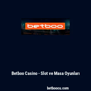 Betboo Casino - Slot ve Masa Oyunları