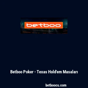 Betboo Poker - Texas Hold'em Masaları